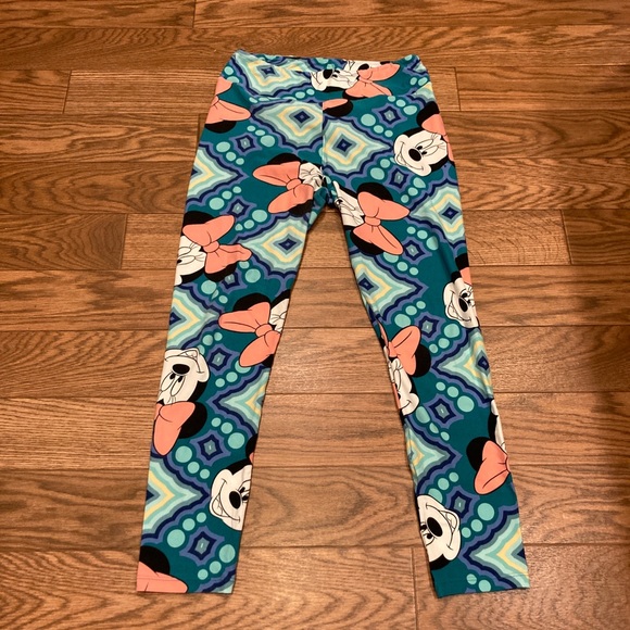 💗The Disney Collection 2 Pair of O/S Leggings Bundle by LuLaRoe 👖 - Picture 2 of 12